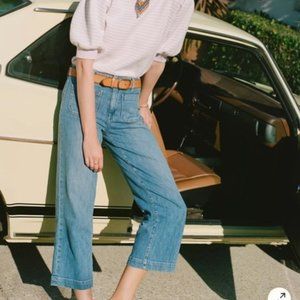 NWOT Paige Denim Nellie Culotte jeans